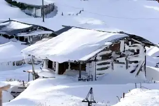 Ardahan Yaylaları Beyaz Örtüye Bürüdü