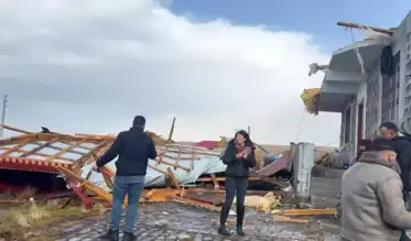Doğu Anadolu Bölgesinde Fırtına Hasarı: Tespit Çalışmaları Başladı