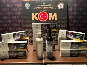 Ardahan'da Kaçak Sigara-Alkol Baskını!