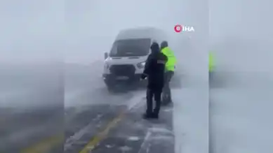 Ardahan'da Tipide Mahsur Kalanlar Kurtarıldı