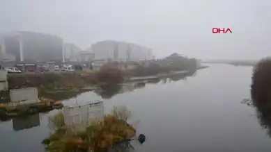 Doğu Anadolu Bölgesinde Yoğun Sis Görüşü Engelledi
