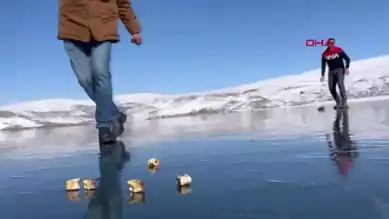 Çıldır Gölü'nde Buz Şenliği!