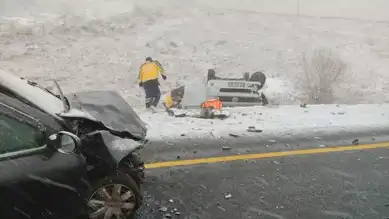 Posof'ta Trafik Kazası: 8 Yaralı