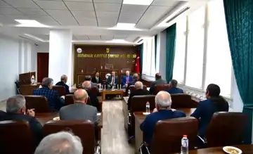 Valinin İl Genel Meclisi Ziyareti