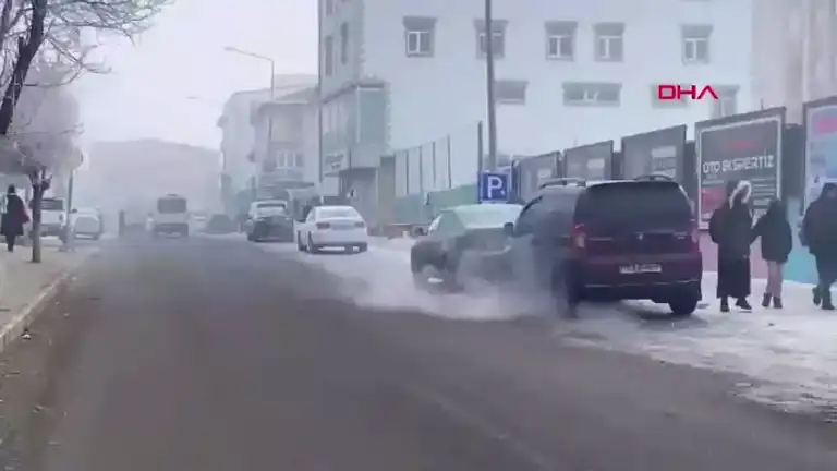 Ardahan'da Eksi 27 Derece Soğuk!