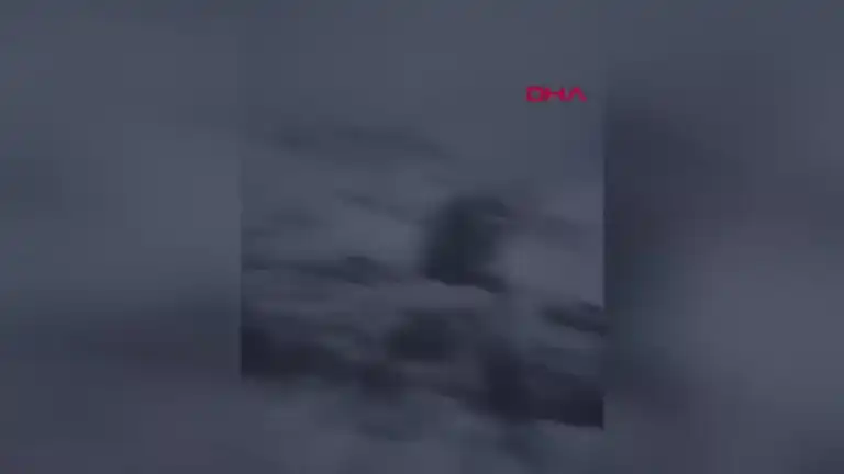 Doğu Anadolu'da Şarampole Devrilen Araçtaki Sürücü Kurtarıldı