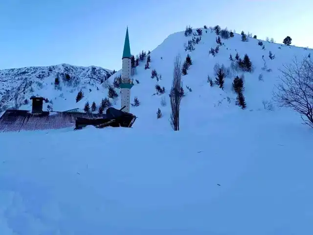 Posof'ta Cami Lojmanına Çığ Düştü: Can Kaybı Yok